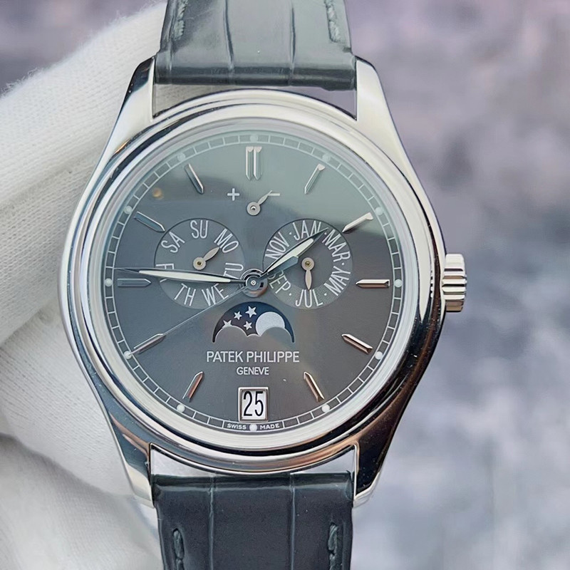 PatekPhilippee Complex Function Chronograph Series 5146P Full Calendar Business Mens Watch PT950 Pla