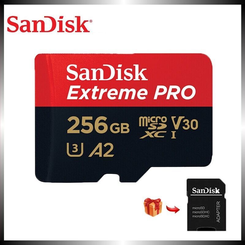 Sandisk A2 C10 Micro SD Card Memory Card 128GB/256GB/512GB/1TB/2TB Up To 200MB/s MicroSD For Smartph