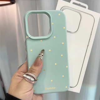 จุดน่ารัก Silicone TPU Case เคสไอโฟน For iPhone 11 17 16 15 12 13 14 15 Pro Max 13 14 12 XR X XS Max 7 8 Plus เคสมือถือ