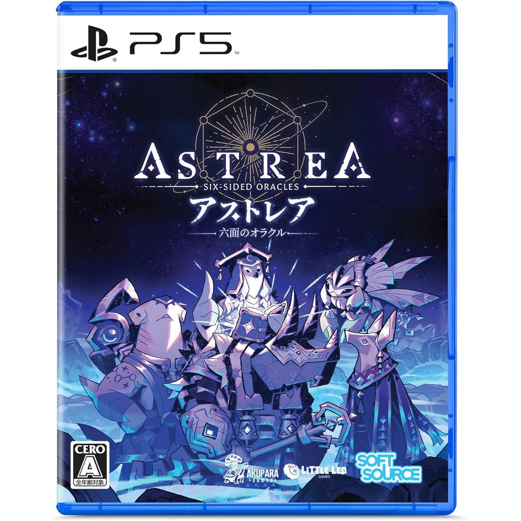 แผ่นเกม💿 Ps5 Astrea : Six-Sided Oracles | แท้มือ1 🆕 | Zone2 ญี่ปุ่น 🇯🇵 (เปลี่ยนภาษา Engได้) | Playst