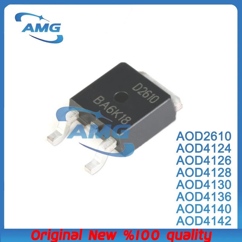 5PCS D2610 D4124 D4126 D4128 D4130 D4136 D4140 D4142 AOD2610 AOD4124 AOD4126 AOD4128 AOD4130 AOD4136
