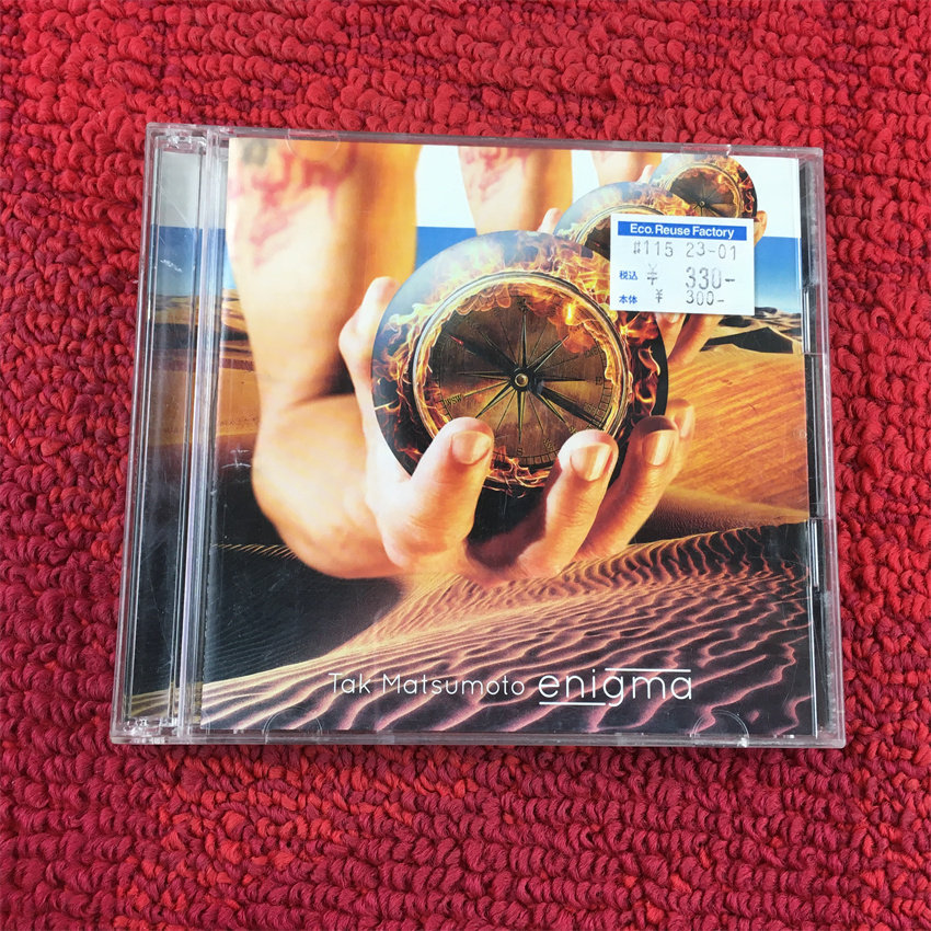 Tak Matsumoto Enigma CD+DVD (ฉบับญี่ปุ่น) hang8