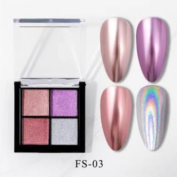 SHAKA สีทาเล็บเจล ผงเพชร 6 สี ออโรร่าเงากระจก สะท้อนแสงสวย เพ้นท์เล็บ แบบแช่ออก ติดทนนาน UV ทำเล็บ [SK07] ราคา ถูกที่สุด ดีลบีเคเค แกลเลอรีภาพที่ 8