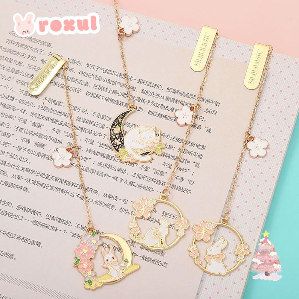 ที่คั่นหนังสือ โรซูล, หน้าหนังสือโลหะกลวงปาจินชั่น, คลิปหนังสือกระต่ายน่ารักที่สวยหรู