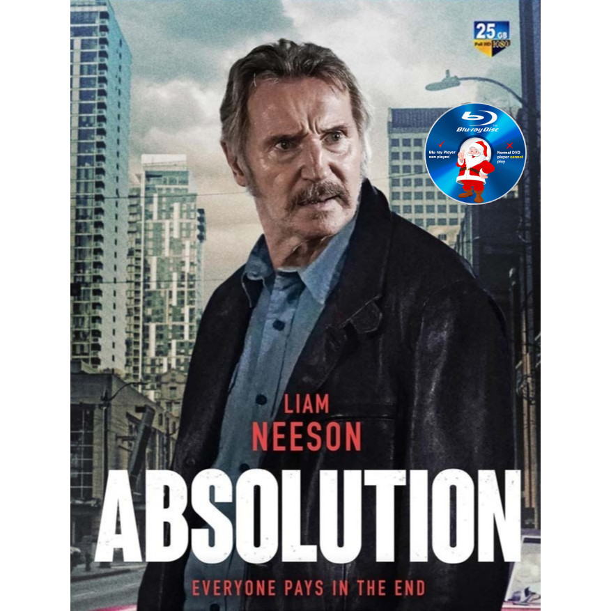 E-BLURAY Absolution 2024 . แอ็คชั่น/โทรล Liam Neeson ENGLISH MOVIE