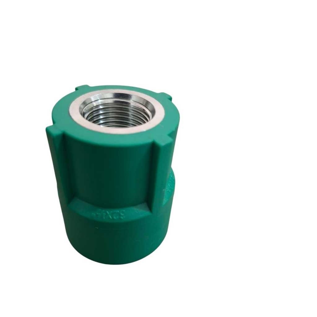 Lesso - ผู้หญิงทํางาน ADAPTER 1 PPR LESSO 20 มม. x 1/2 นิ้ว - socxfipt พร้อมโลหะแทรก 71387