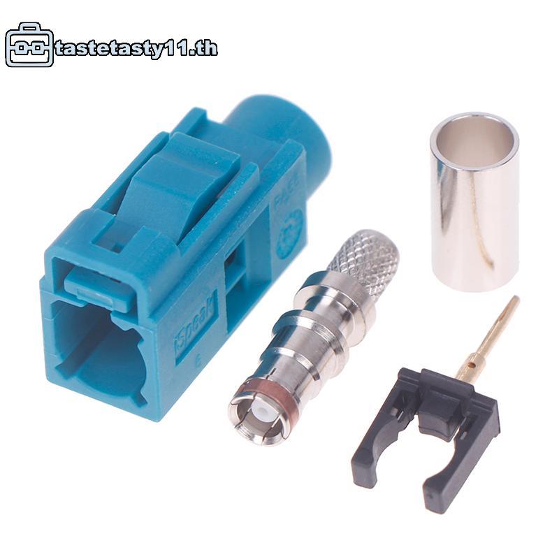 TA 1 PCS Fakra หญิง 50-3 RAL 9001 Fakra Connector RF สายไฟ Coaxial สําหรับ RG316 / RG174 / RG178 สาย