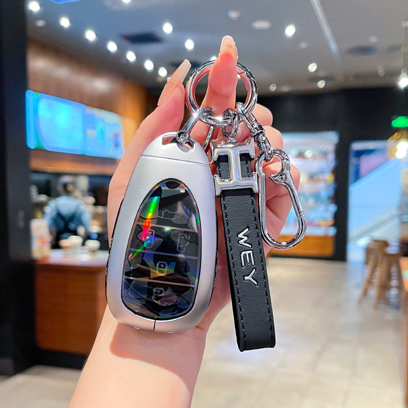 เหมาะสําหรับ 2026 GWM WEY G9 HI4 PHEV 25 WEY 03 05 07 70 80 90 เปลือกโลหะหัวเข็มขัดรวมทุกอย่าง