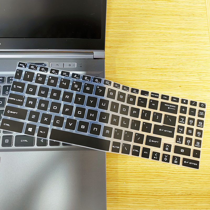 สําหรับ MSI Stealth 16 A16 AI Studio, Pulse 16 Vector 16 HX, Sword 16 Crosshair 16 ซิลิโคนแป้นพิมพ์ผ