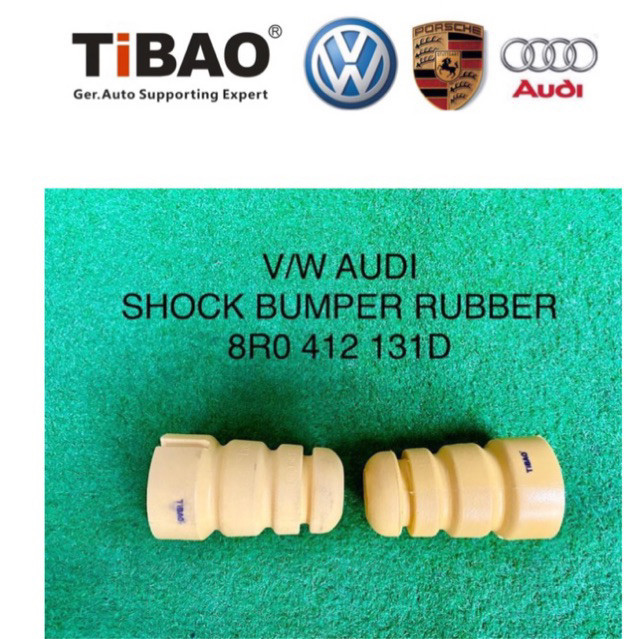 ( )AUDI A4 A5 A6 A7 Q5 ABSORBER SHOCK RUBBER FRONT (PRICE สําหรับ 1 ชุด 2 ชิ้น)