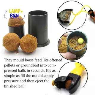 [B&amp;N] เหยื่อและอุปกรณ์ตกปลารูปแบบ Rig Method Feeder สำหรับปลาคาร์พ [ใหม่]