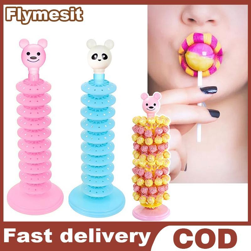 Flymesit Multi-Layer Lollipop Stand ปรับ Lollipop ผู้ถือจอแสดงผล Ra Party ขนม Suer Drying Braet ฐาน Sti Candy ผู้ถือ EN