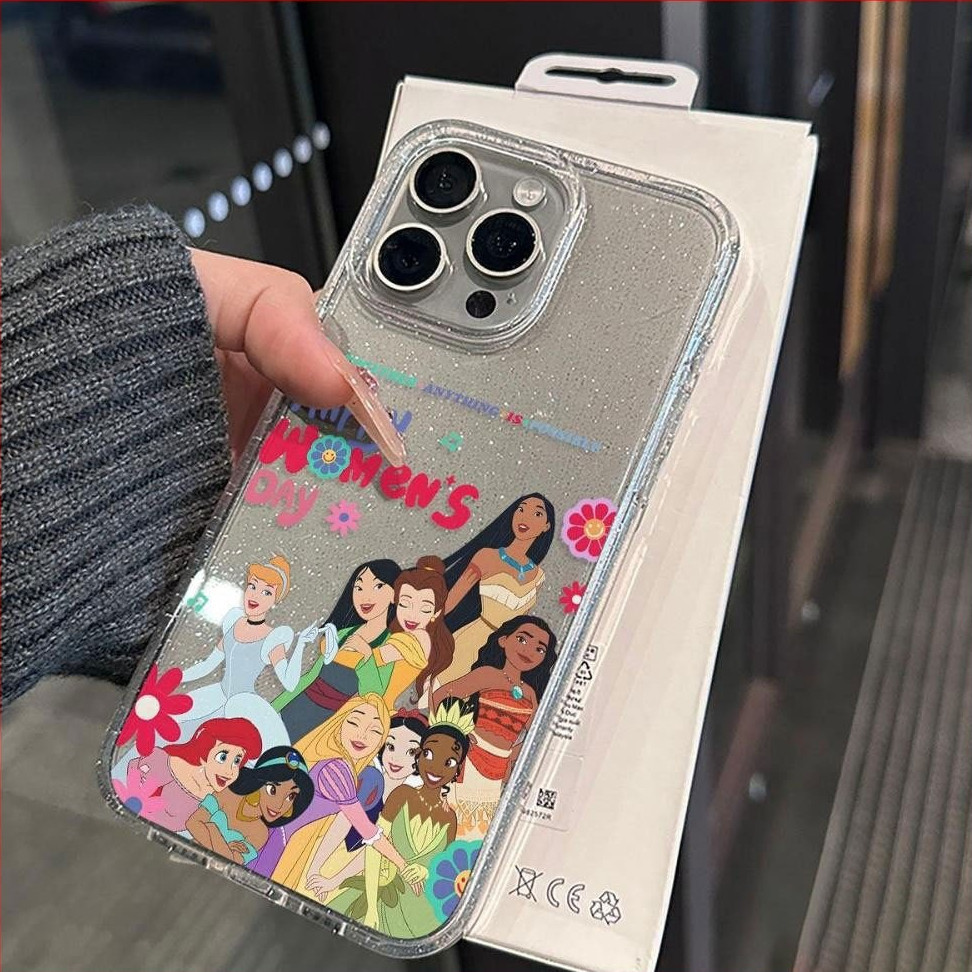 เคสออปโป้ ใสกากเพชร งานเลี้ยงเจ้าหญิง For OPPOA38 A17 A17K A15 A16 S A57 A77 A38 A18 A31 A8 A53 A33 A32 A3X A52 A92 เคส ราคา ถูกที่สุด ดีลบีเคเค แกลเลอรีภาพที่ 3