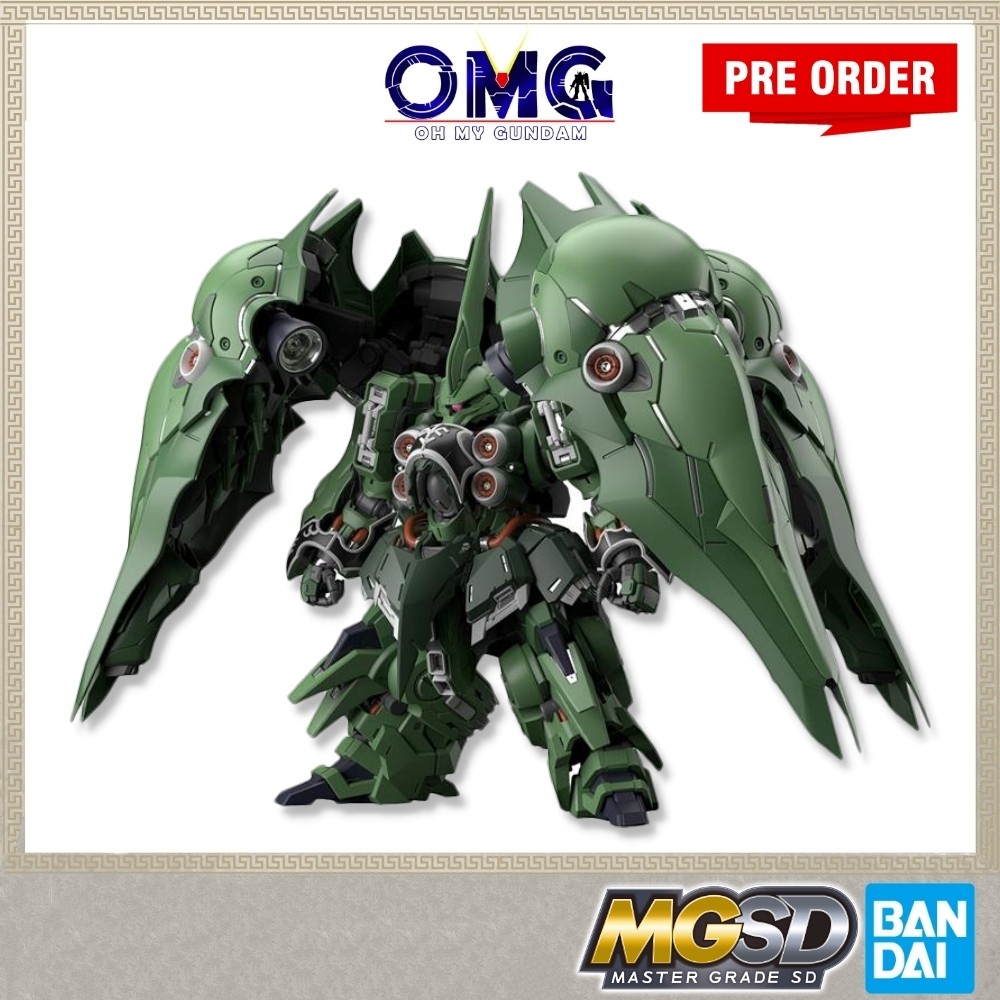 [OMGPO Sep 2026] Bandai MGSD NZ-666 Kshatriya Gundam MG Kshatriya SD Kshatriya Model Kit Plamo OMG