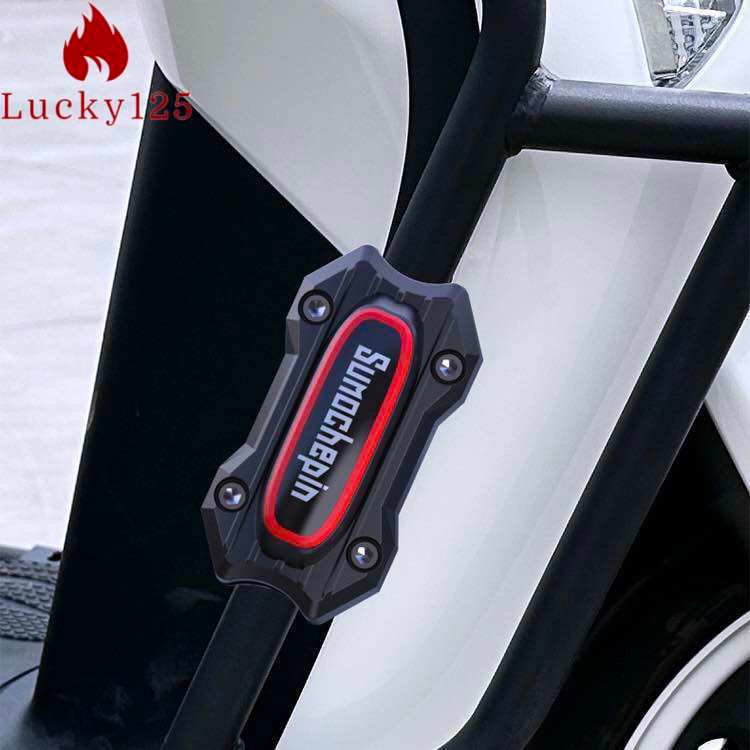 2 pcs กันล้มแคชบาร์ มอเตอร์ไซค์  ประกับแคชบาร์ อุปกรณ์กันล้ม Safety ตัวยาว แบบหนา เคฟล่า/ดำ