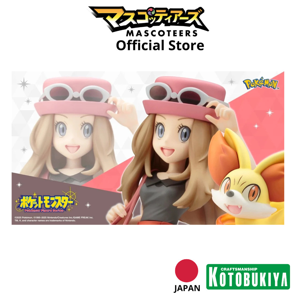 KOTOBUKIYA PV296 POKEMON SERENA with FOKKO ARTFX J STATUE