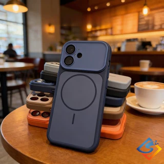 ใหม่17 Seriesดูกรณีกล้องป้องกันปกหลังเคสโทรศัพท์สําหรับiPhone 17 Pro Max 16 15 14 13 12 Pro Max Plusแม่เหล็กกันกระแทกปลอก