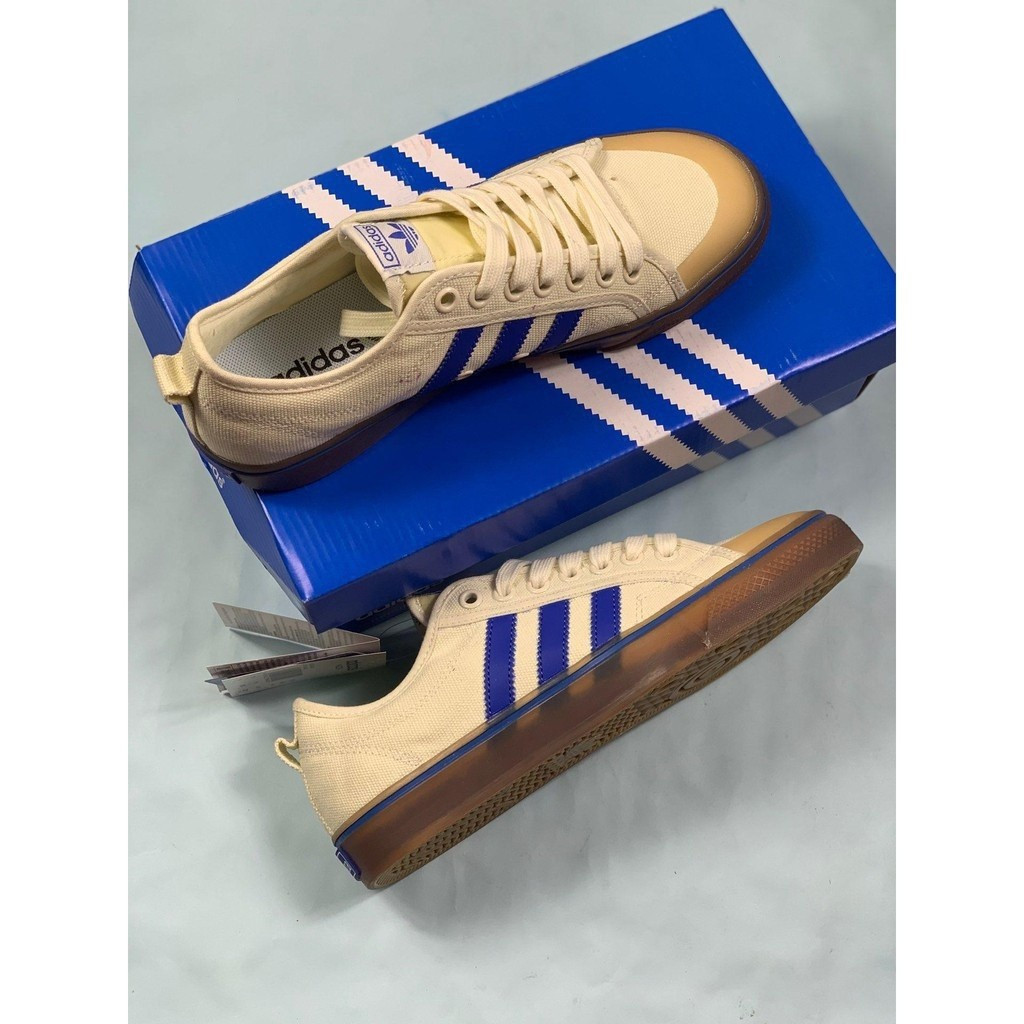รองเท้าผ้าใบ Adidas Nizza ของแท้สําหรับผู้ชาย