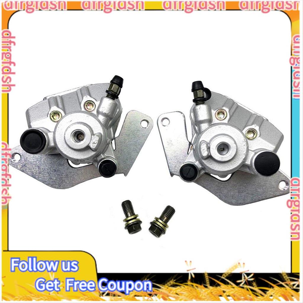 D&FCar คาลิปเปอร์เบรคหน้า W/แผ่นสําหรับ Rancher 420 TRX420 Foreman 500 TRX500 45250-HP5-601 45150-HP