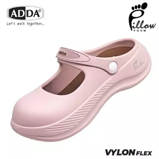 ส่งด่วน!! ADDA Pillow Foam รองเท้าแตะ รองเท้าลำลอง สำหรับผู้หญิง ทรงแมรี่เจน รุ่น 5PF05 ( 4-6)