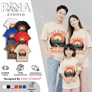 🔥พร้อมส่ง&COD🔥RINA STUDIO🔥 ชุดครอบครัว เสื้อยืดคอกลมแขนสั้น …