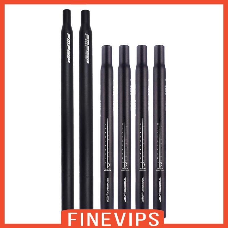 [Finevips] Bike Post Black สําหรับจักรยานเสือภูเขา Fixed Gear Bike & Safe Line Mark 31.8x530