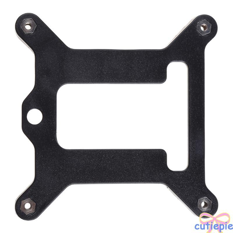 Cutie CPU Fan Fixing Buckle Backplane Bracket สําหรับ 1150 1155 1156 CPU ฮีทซิงค์พัดลมที่วางแร็คโลหะ