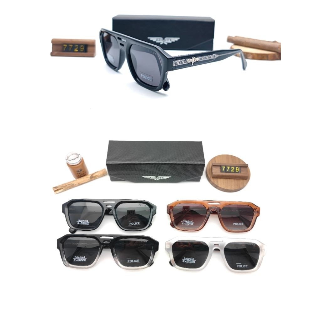 [HAM & STORE] P7729 GLASSES FASHION GLASSES POLARIZED LENS STYLE GLASSES ANTI-GLARE UV400