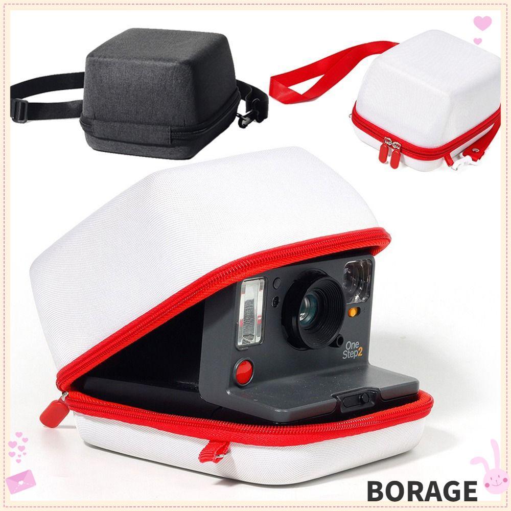 BORAG Film Camera Carrying, Hard กันกระแทก Instant Camera Storage Bag, Professional EVA แบบพกพา Anti