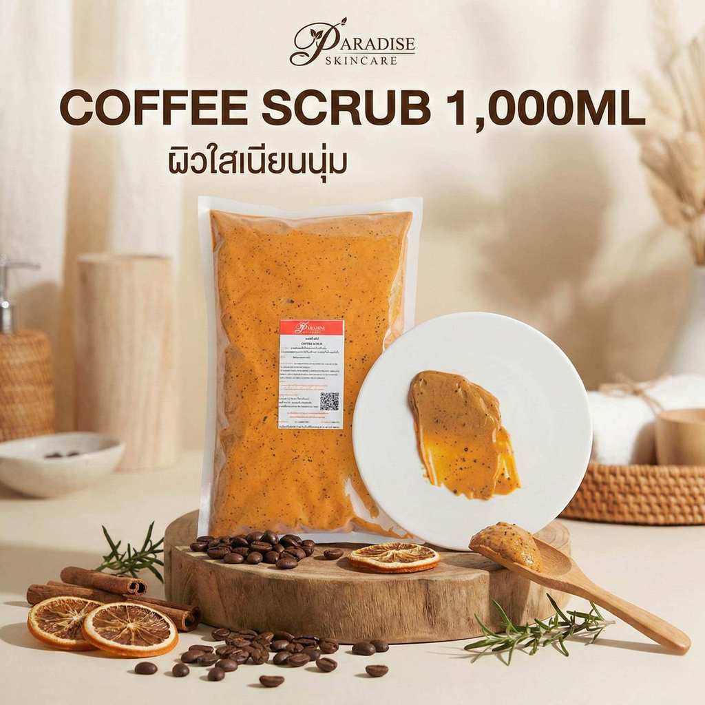 LL AabNam: สครับขัดผิวกายและผิวหน้า 5สูตร ขนาด 1,000ml