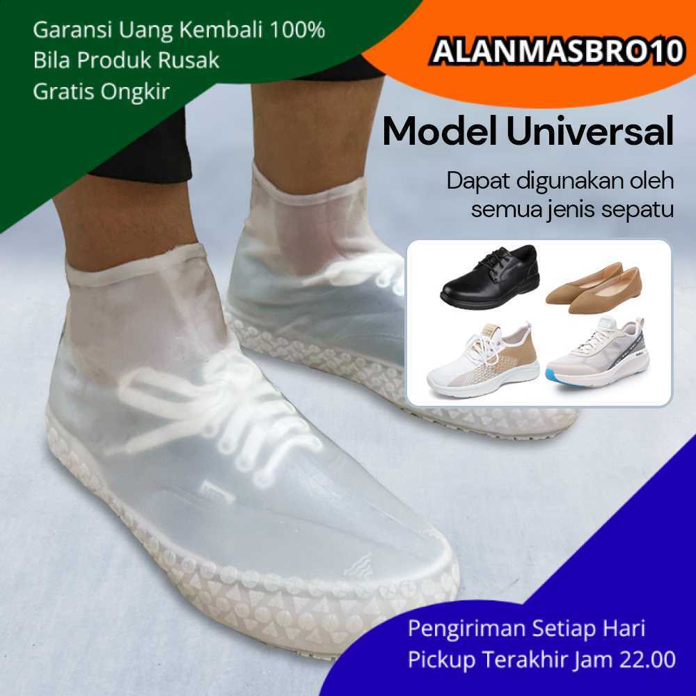 ซิลิโคนกันน้ํายืดหยุ่นรองเท้ากันลื่น Universal รุ่น Original Rain Shoe Protector สําหรับกีฬารองเท้าผ
