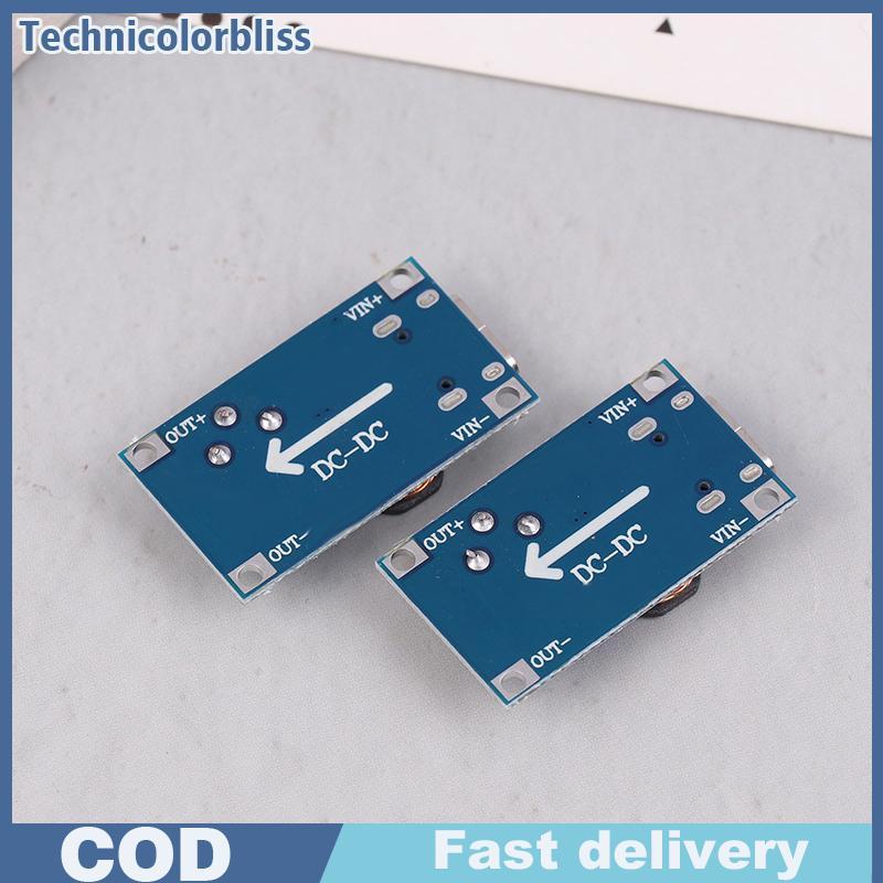Tcbs 5 ชิ้น Boost โมดูล MT3608 ประเภท C Step Up Converter DC-DC 2A Boost Regulator แรงดันไฟฟ้า Conve