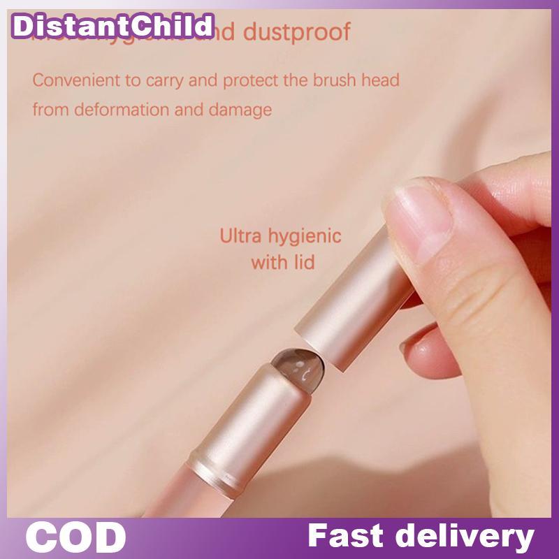 DSTH มินิซิลิโคนแปรงลิปคอนซีลเลอร์ Brushe พร้อมฝาปิด Lip Mask Applicators แปรงลิปกลอส Lipsti แปรงแต่