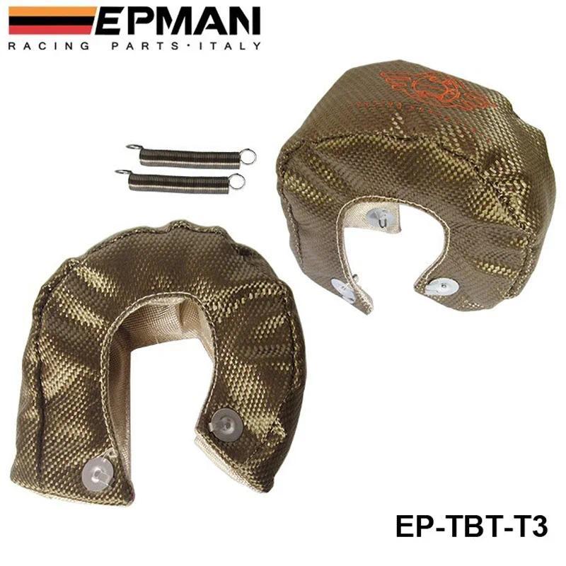 EP  Racing T3 ไทเทเนียม Turbo ผ้าห่มความร้อน Shield Barrier 1,800 องศาอุณหภูมิ EP-TBT-T3