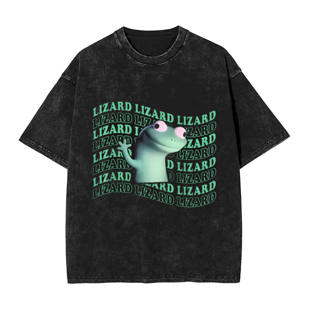 Pixar CartoonHoppersavie graphic 100% Heavyweight cotton Washed short-SLEEVE T-shirt