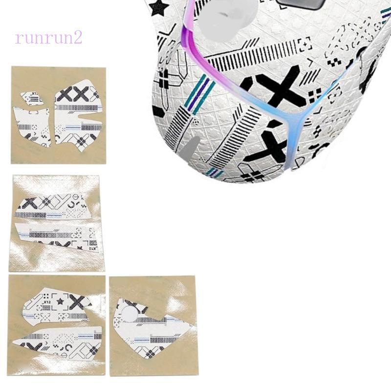 RUN HZWXX NonSlip สติกเกอร์เมาส์สําหรับ G502X G502 X Plus เมาส์ AntiSlip Grip เทปกันเหงื่อ Pad ไม่มี