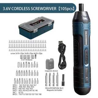 Chave de Fenda Esmerilhadeira Elétrica de Ajuste de Torque 3.6V Multi-funções para Desmontagem Parafuso E broca MT327