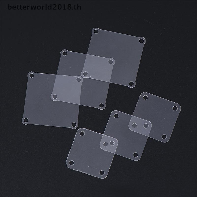 [bet] 5/10 ชิ้นโปร่งใส FPV Sta ฉนวนบอร์ด - 20X20 มม. / 30.5X30.5 มม. CC3D/NAZE32/F3/F4 อุปกรณ์ควบคุม