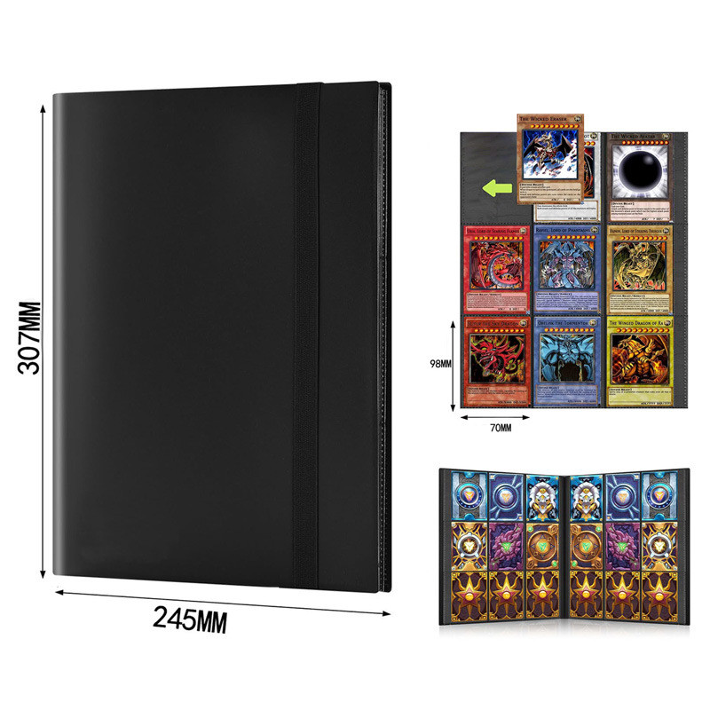 chishop อัลบั้มใส่การ์ดสะสม 4/9/12ช่อง แบบใส ป้องกันฝุ่น Card Album แฟ้มสะสมการ์ด