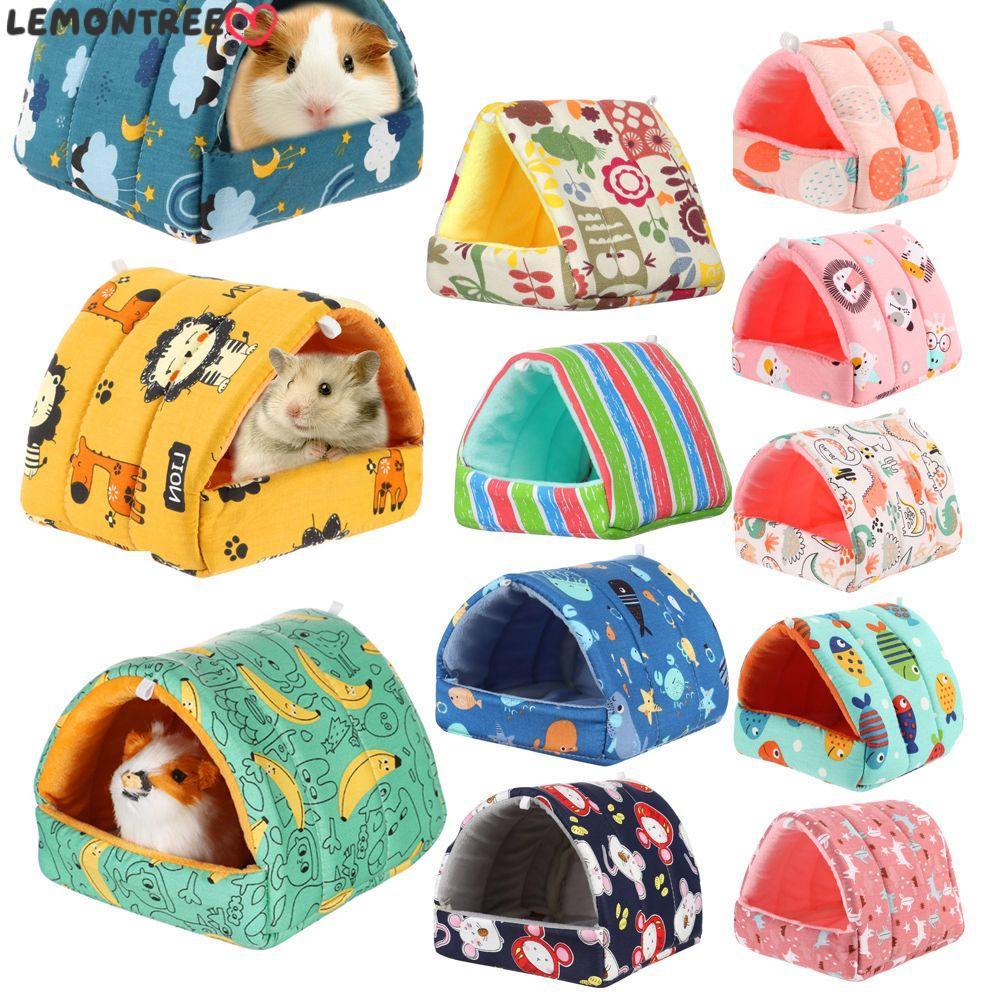 LEMONTREE Hamster House Soft Mini Cage Winter Rabbit Squirrel Warm Mat