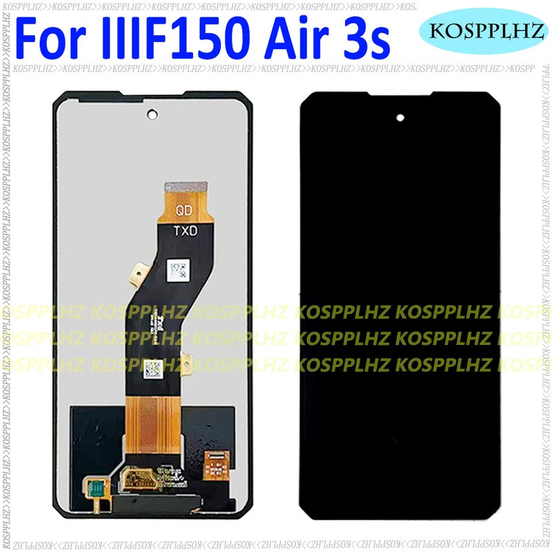 สําหรับ IIIF150 Air 3S จอแสดงผล LCD เซ็นเซอร์กระจกสัมผัสด้านหน้าเปลี่ยนชิ้นส่วนซ่อมโทรศัพท์