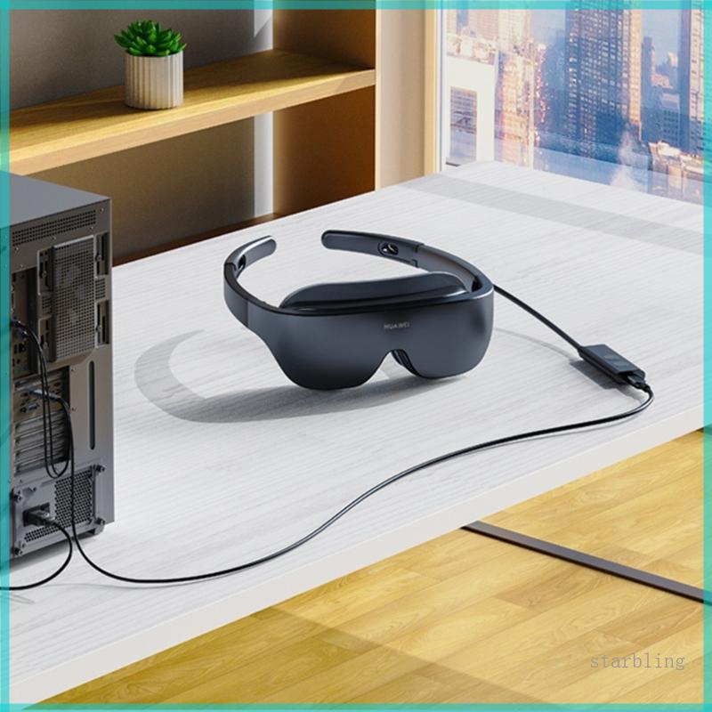 Star USB C ถึง 4K 60Hz สายเคเบิลฟังก์ชั่นสัมผัสสนับสนุนสําหรับ Nreal Xreal L หน้าจอโทรศัพท์มือถือ VR