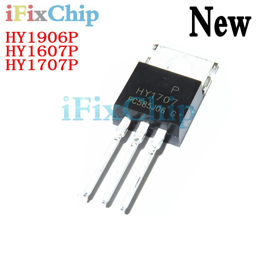 5pcs HY1906P TO220 HY1906 TO-220 1906P HY1607P HY1607 HY1707P HY1707 Field Effect ทรานซิสเตอร์