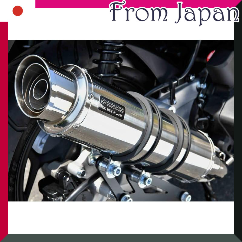 Beams R-EVO2 Stainless Steel Silencer Government Certified for PCX160 2023~8BK-KF47 G1015-54-008