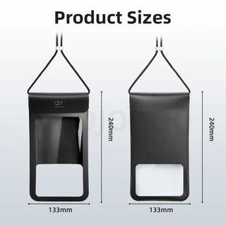 GOOJODOQ Phone Dry Bag for Songkran IPX8 Professional Protection HD Photography Clarity Ample Capacity Fits All Phones ﻿