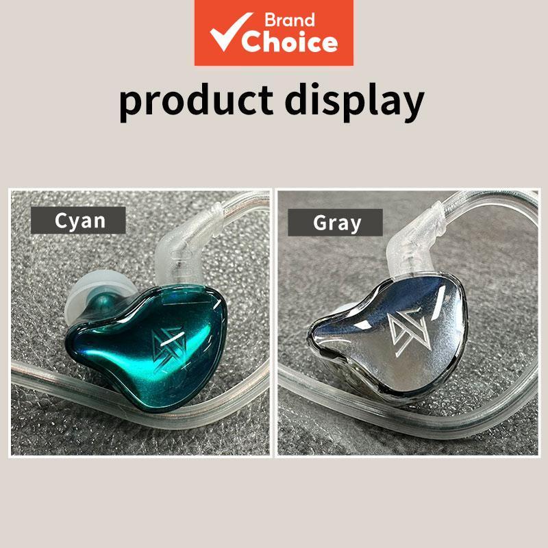 KZ EDC X Dynamic Driver iem หูฟังหูฟัง HiFI หูฟังชนิดใส่ในหูสําหรับเพลง LoverBudget ชุดหูฟังสําหรับเ