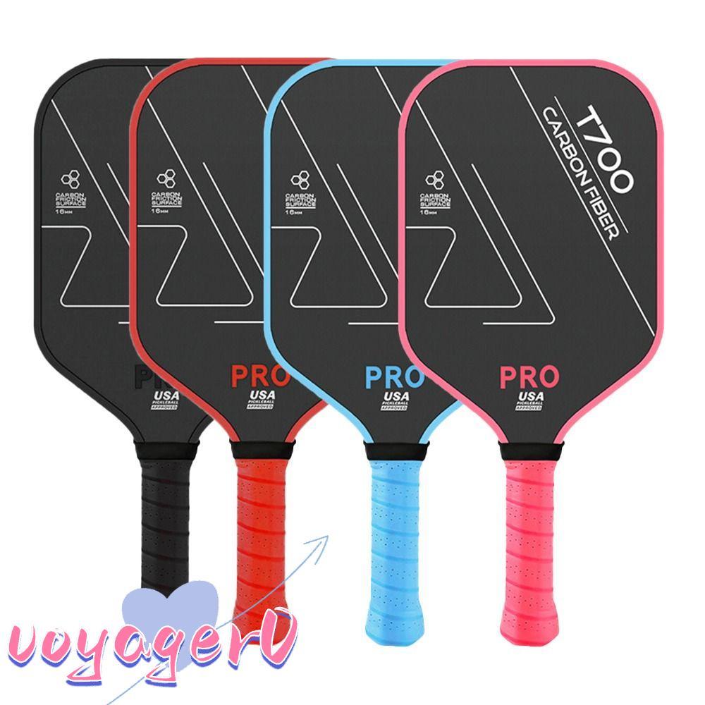 VOYAGER 1 ชิ้น Pickleball Rackes, T700 คาร์บอนไฟเบอร์ Pickleball Paddles, น้ําหนักเบา Frosted พื้นผิ
