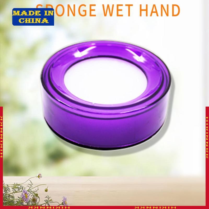 HIK Fingertip Moistener ปลายนิ้วฟองน้ําเปียก Reusbale สําหรับนับกระดาษเงินสด Dollar Bills ใบเสร็จรับ