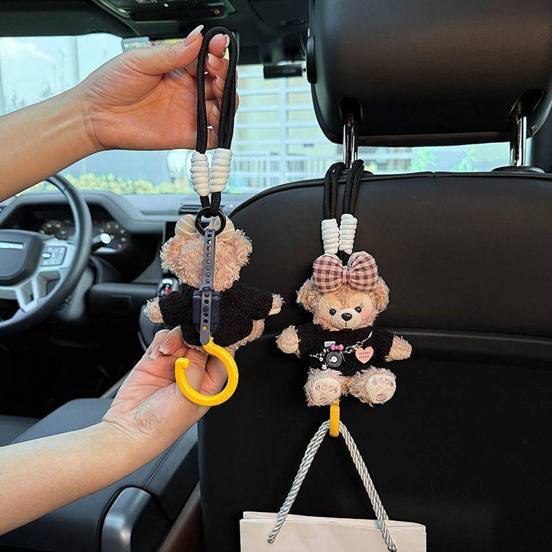 Shelliemay Car Hook Car Hidden Hook Car Seat Back Storage Hook Car Front and Rear Row Hook HFYt