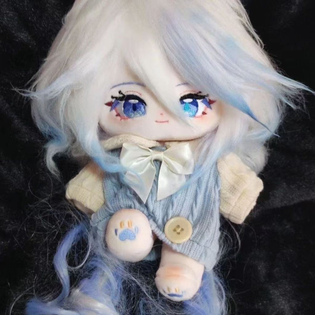 Furina 20 ซม. BJD ของแท้ | ตุ๊กตาคอตตอน เปลี่ยนเสื้อผ้าได้ | ของขวัญแฟน Genshin Impact
